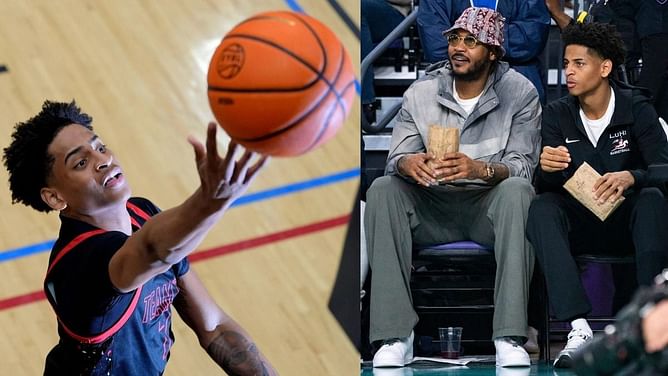 "We used to be in a lot of controversy": Carmelo Anthony's son Kiyan once looked back on his dad's training style