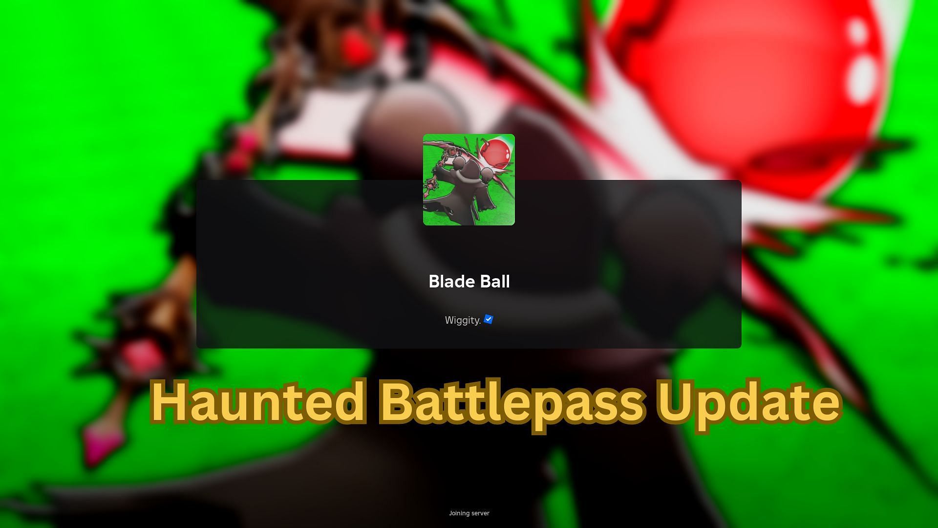 Feature image of Blade Ball Haunted Battlepass update