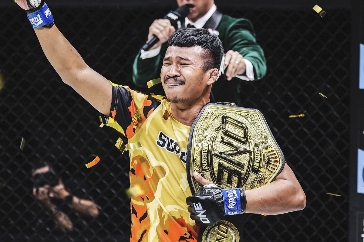 Superlek fulfills promise to bring ONE bantamweight Muay Thai world title to Thailand.