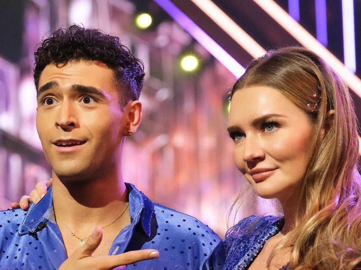 Dancing with the Stars pair Ezra and Anna Delvey 