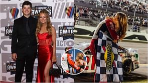 “You & me”: Harrison Burton’s fiancé shares adorable picture of support from Atlanta Cup race
