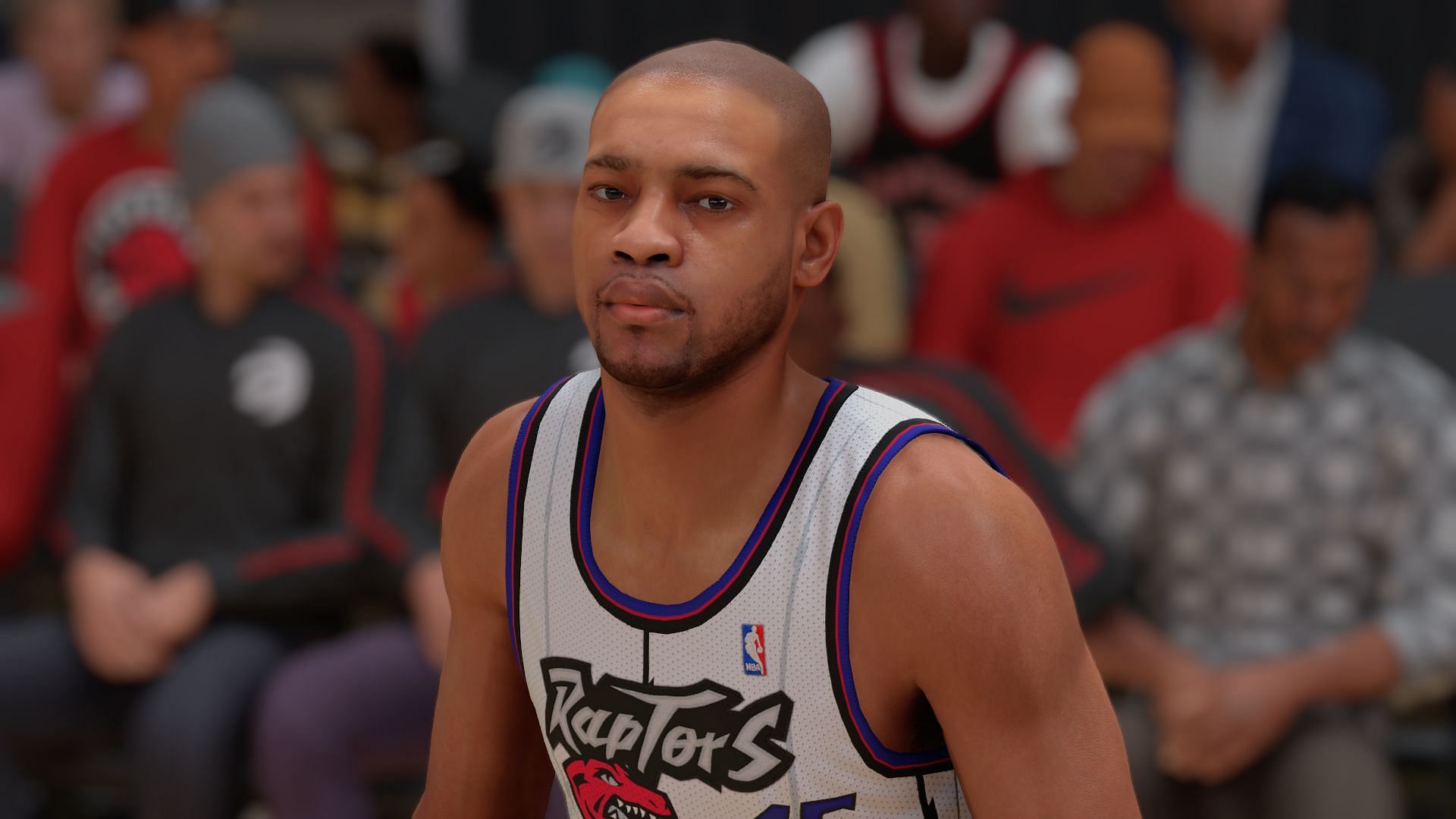 Carter representing the All-Time Raptors (Image via 2K)