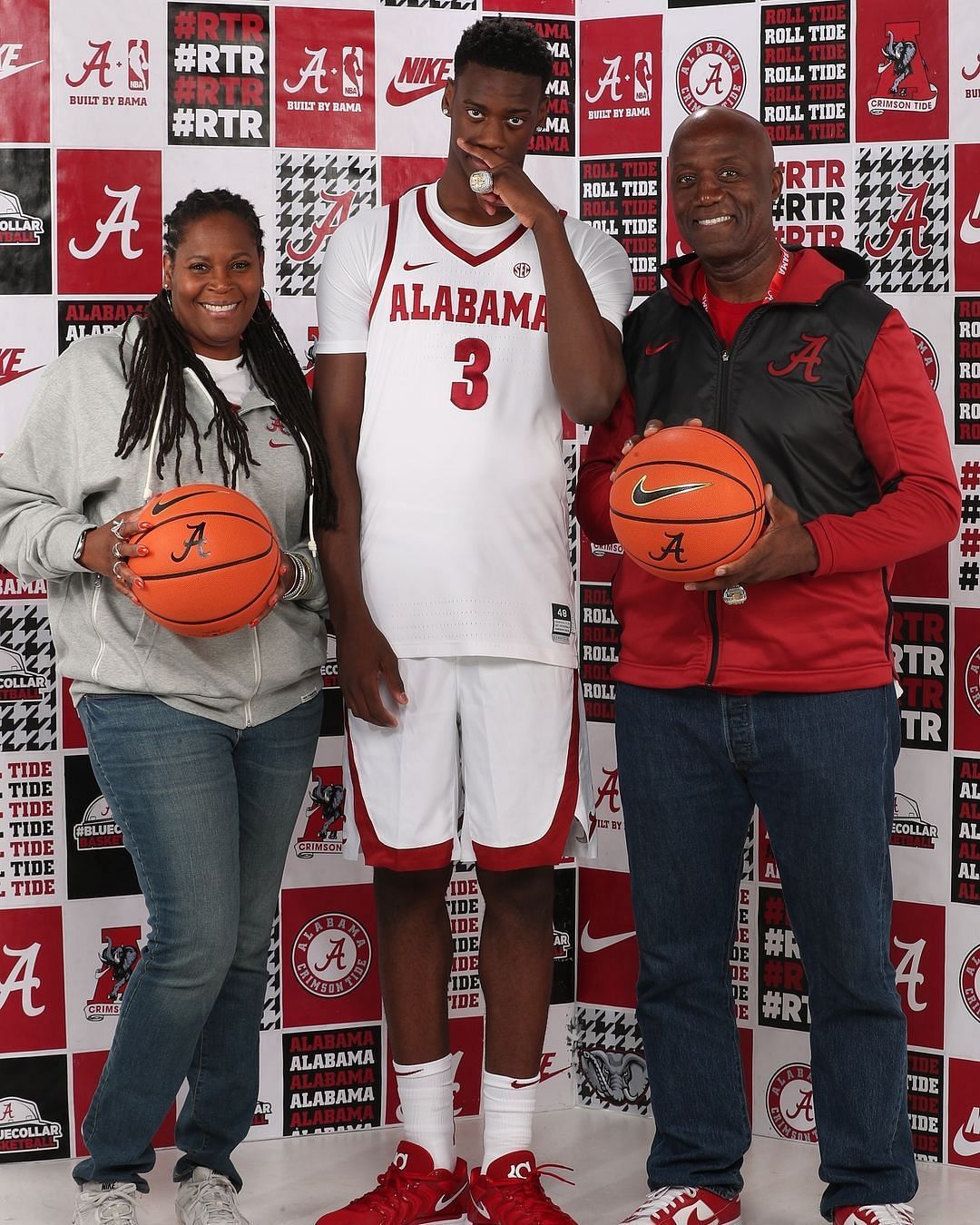 A.J. Dybantsa shares snaps from his latest visit to Nate Oats&#039; Alabama