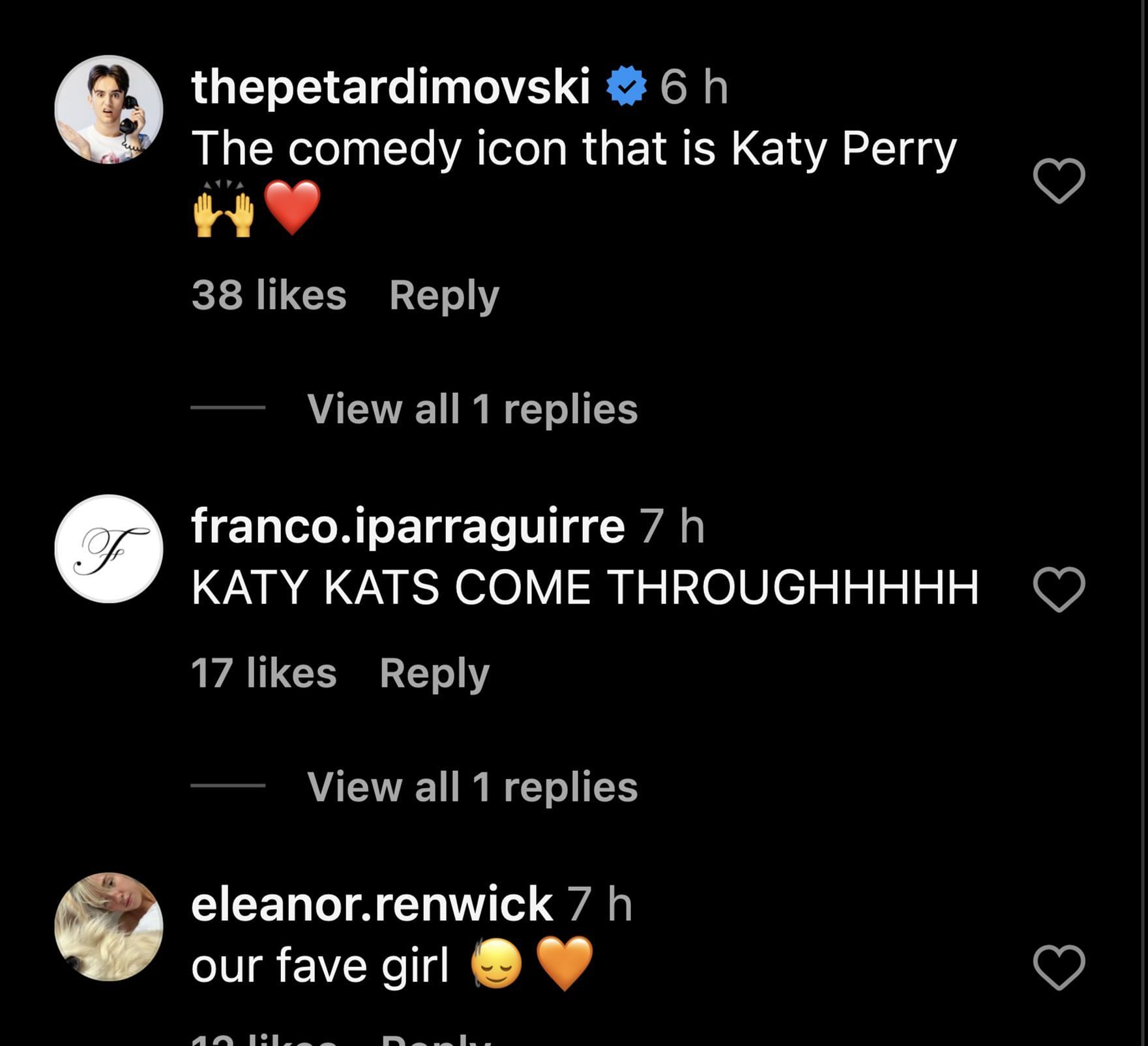 Comments on the Call Her Daddy Instagram post (Image via Instagram/@Callherdaddy)