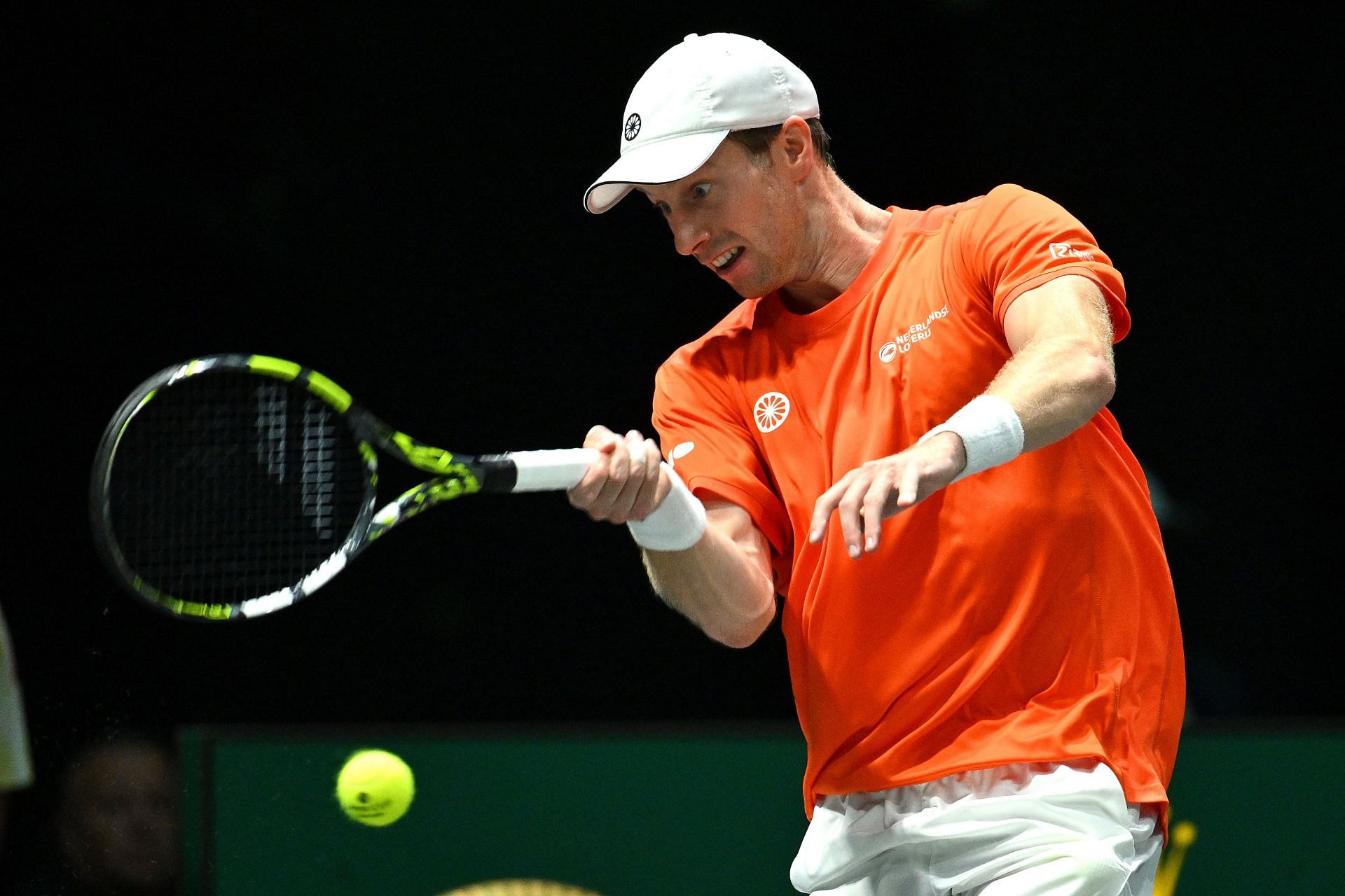 Botic van de Zandschulp at the Davis Cup 2024. (Photo: Getty)