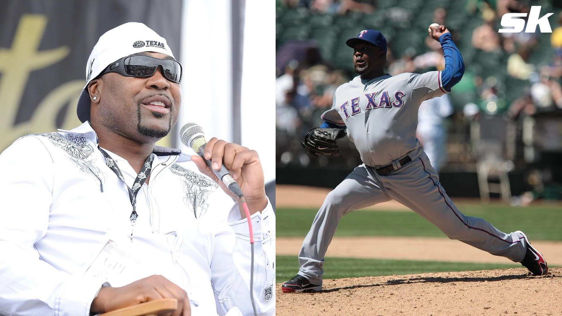 Reliever Arthur Rhodes had several disputes over his diamond earrings over his MLB career (Photo Source: IMAGN)