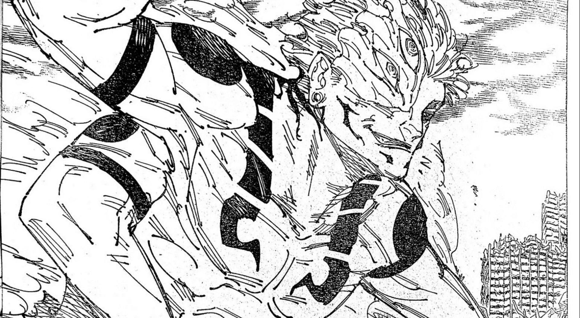 Sukuna as seen in manga (Image via Viz Media)