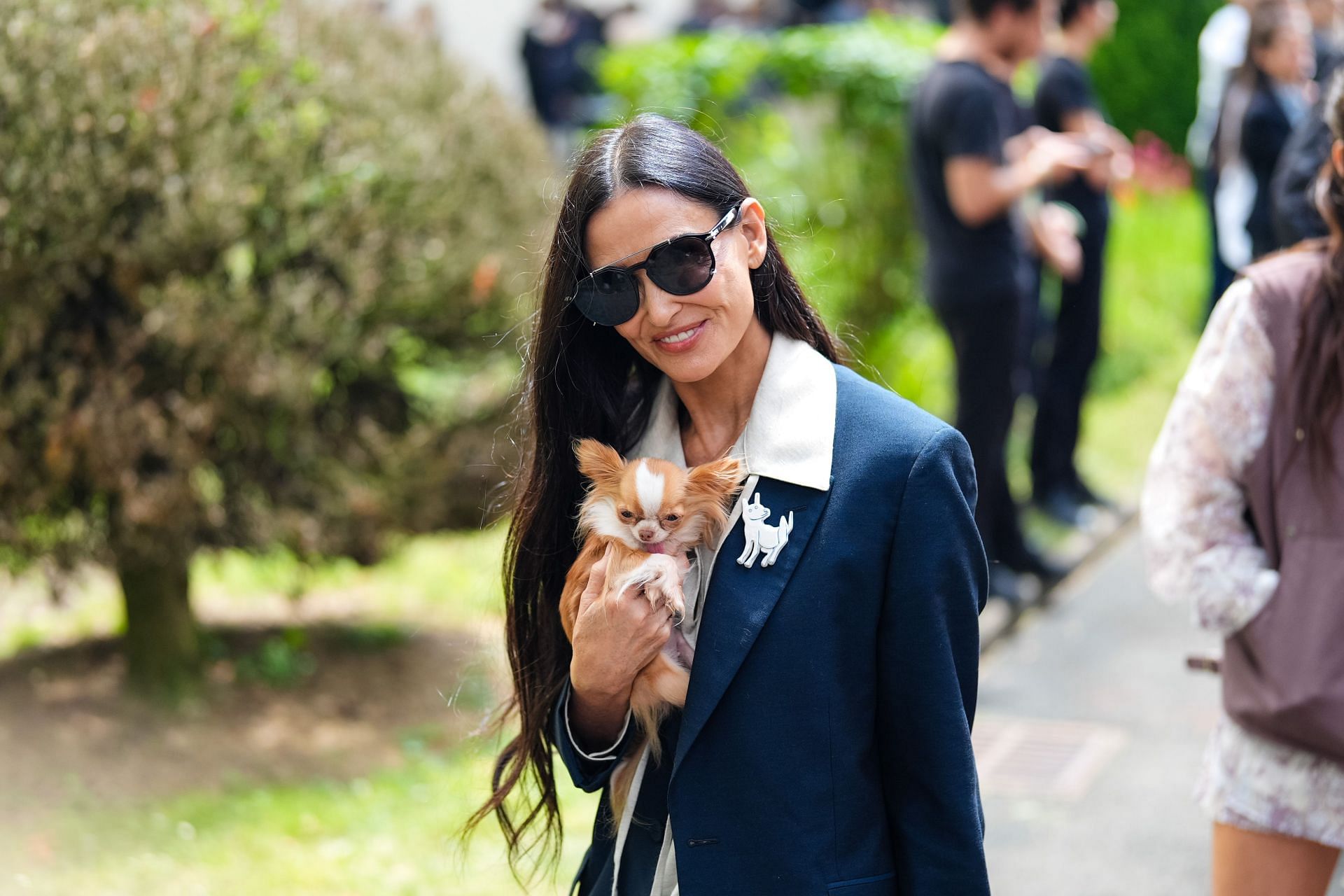 Celebrity Sightings - Paris Fashion Week - Menswear Spring/Summer 2025 - Day Four - Source: Getty