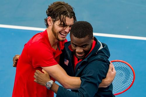 Taylor Fritz (L) & Frances Tiafoe (R) [Source: Getty]