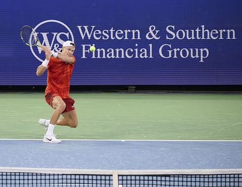 Holger Rune ended the home challenge by taking our former Japanese No. 1 Kei Nishikori in his quarterfinal. (GETTY)