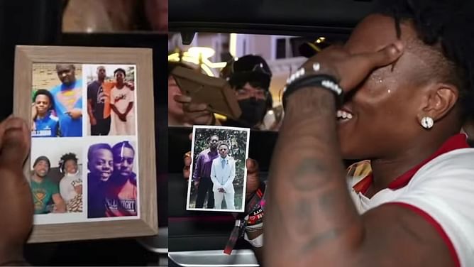 IShowSpeed was shocked after a fan gifted him his baby pictures while streaming in Vietnam