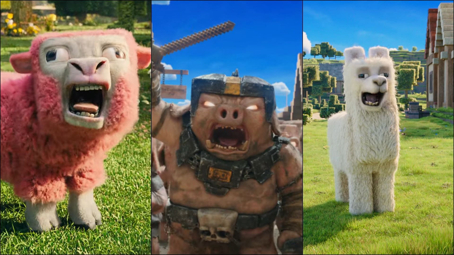 Minecraft movie receives mixed reactions (Image via Youtube.com/@WarnerBrosPictures)