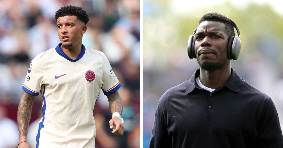 Paul Pogba drops comment on Jadon Sancho after winger records second assist for Chelsea since leaving Manchester United