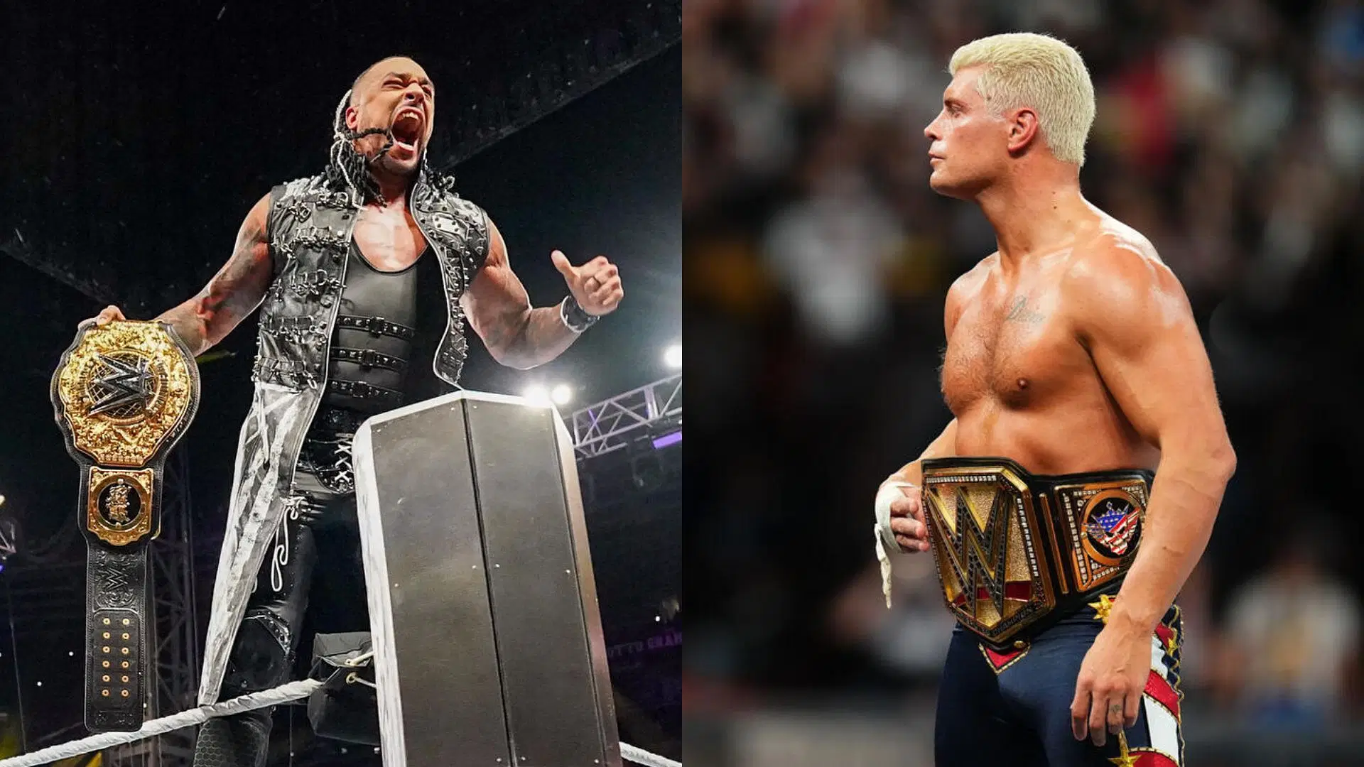 Damian Priest and Cody Rhodes at WWE SummerSlam 2024! [Image credits: WWE.com]