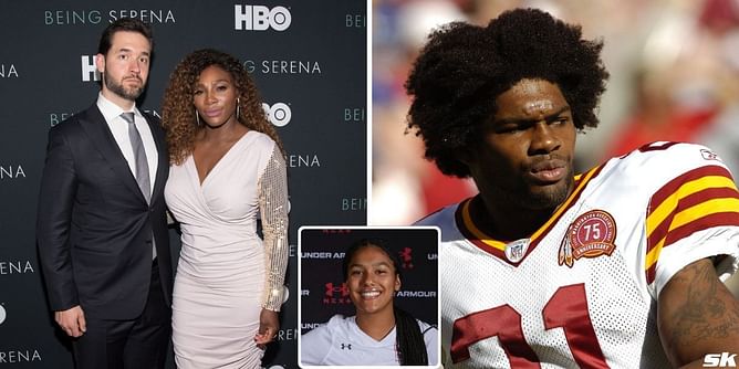Serena Williams' husband Alexis Ohanian mourns late NFL legend Sean Taylor after his daughter Jackie Taylor opens up about his impact on her life