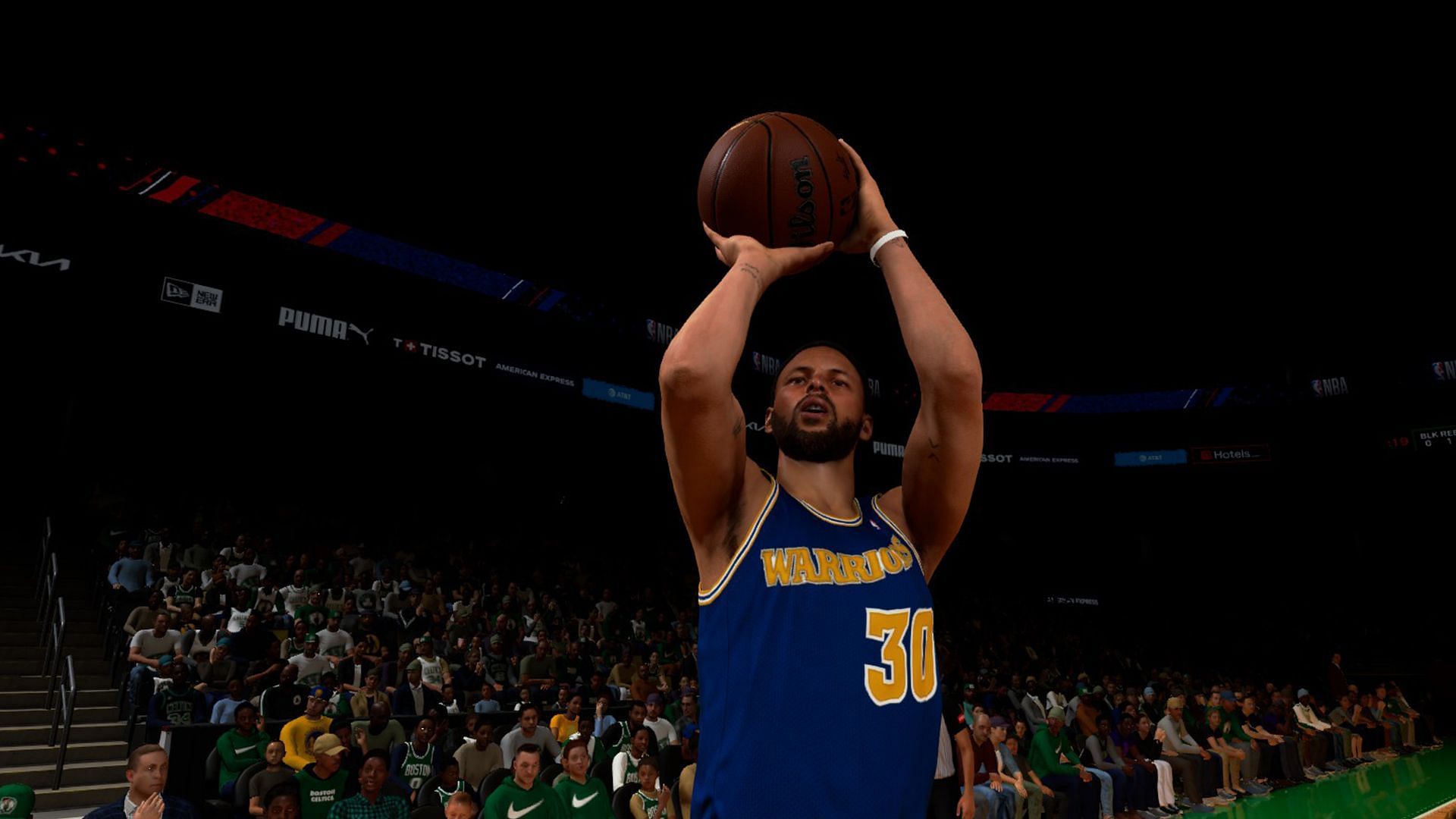 Steph Curry (Image via 2K)