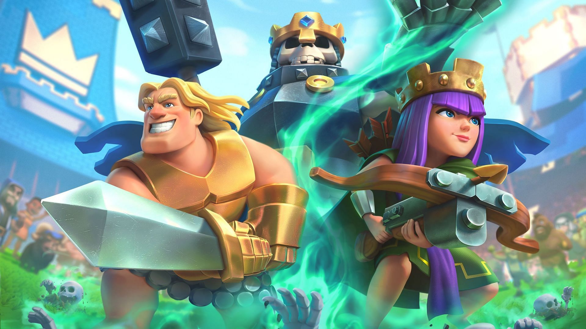 Check out the comprehensive guide to all Troop Cards in Clash Royale (Image via Supercell)