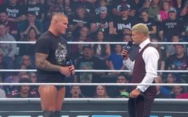 Subtle tensions within Cody Rhodes' alliance as he gets confronted about Roman Reigns tag team match