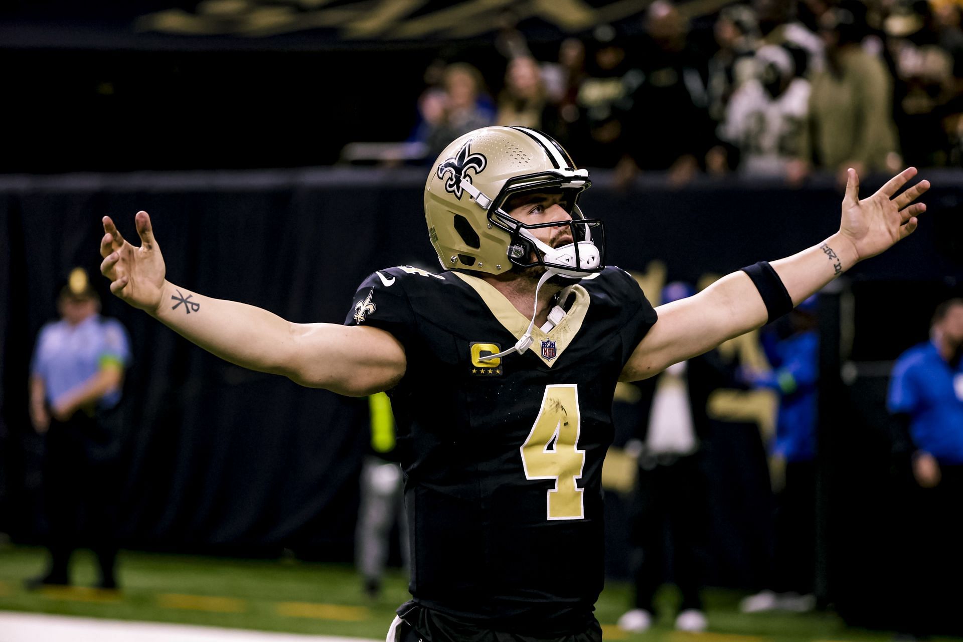 Derek Carr during Atlanta Falcons v New Orleans Saints - Source: Getty