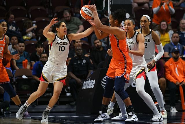 WNBA: JUN 08 Las Vegas Aces at Connecticut Sun - Source: Getty