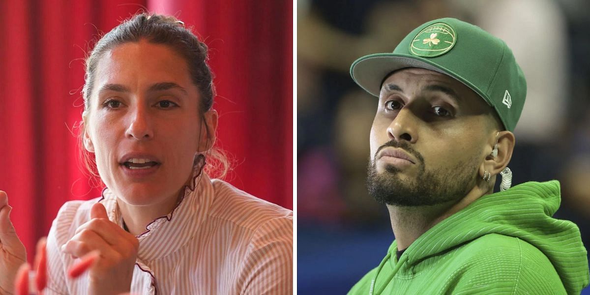 Andrea Petkovic calls out Nick Kyrgios over his recent comments (Images - GETTY)