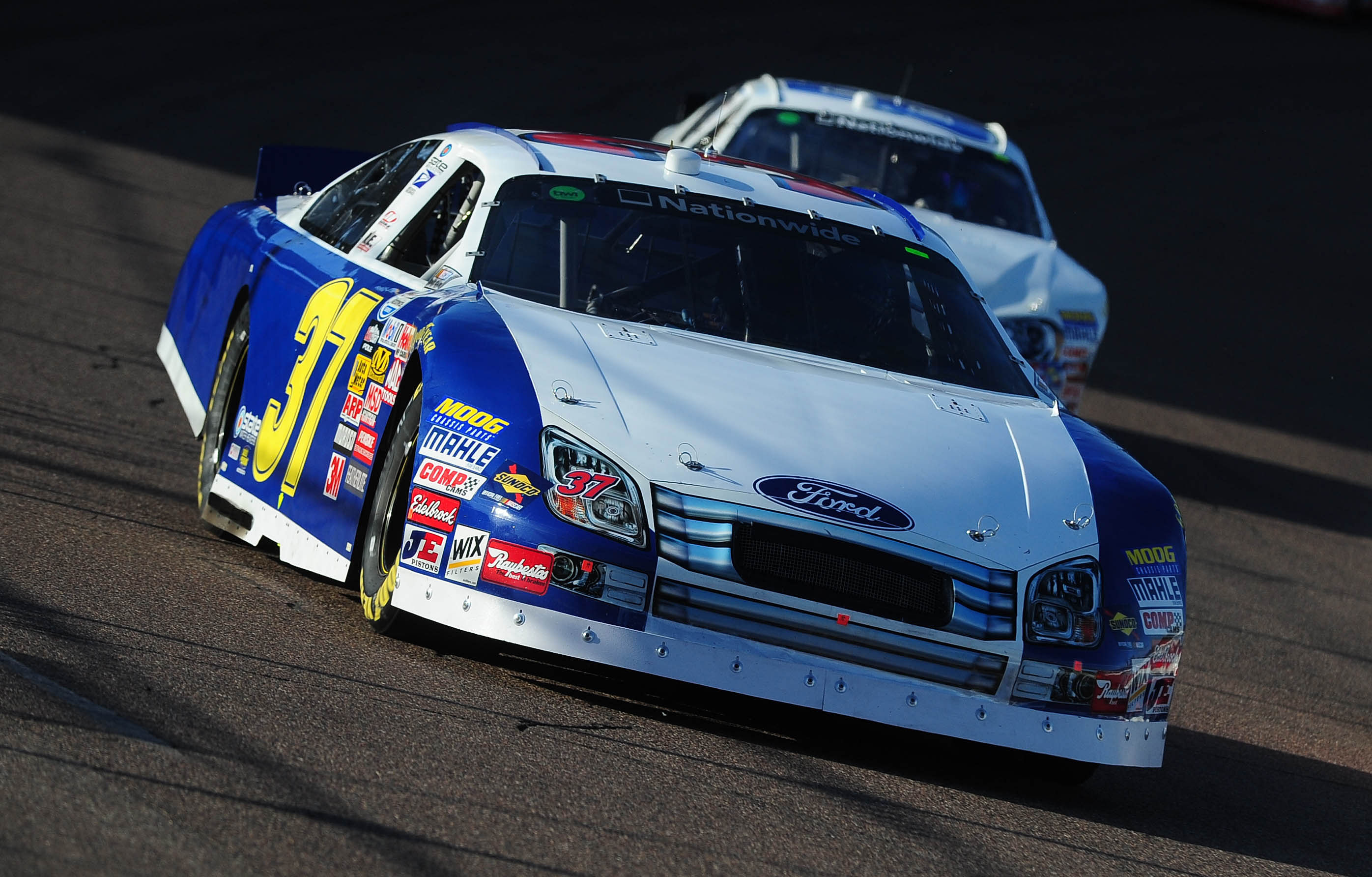 NASCAR Nationwide Series driver Kevin Hamlin during the Able Body Labor 200 at Phoenix International Raceway. Mandatory Credit: Mark J. Rebilas-Imagn Images