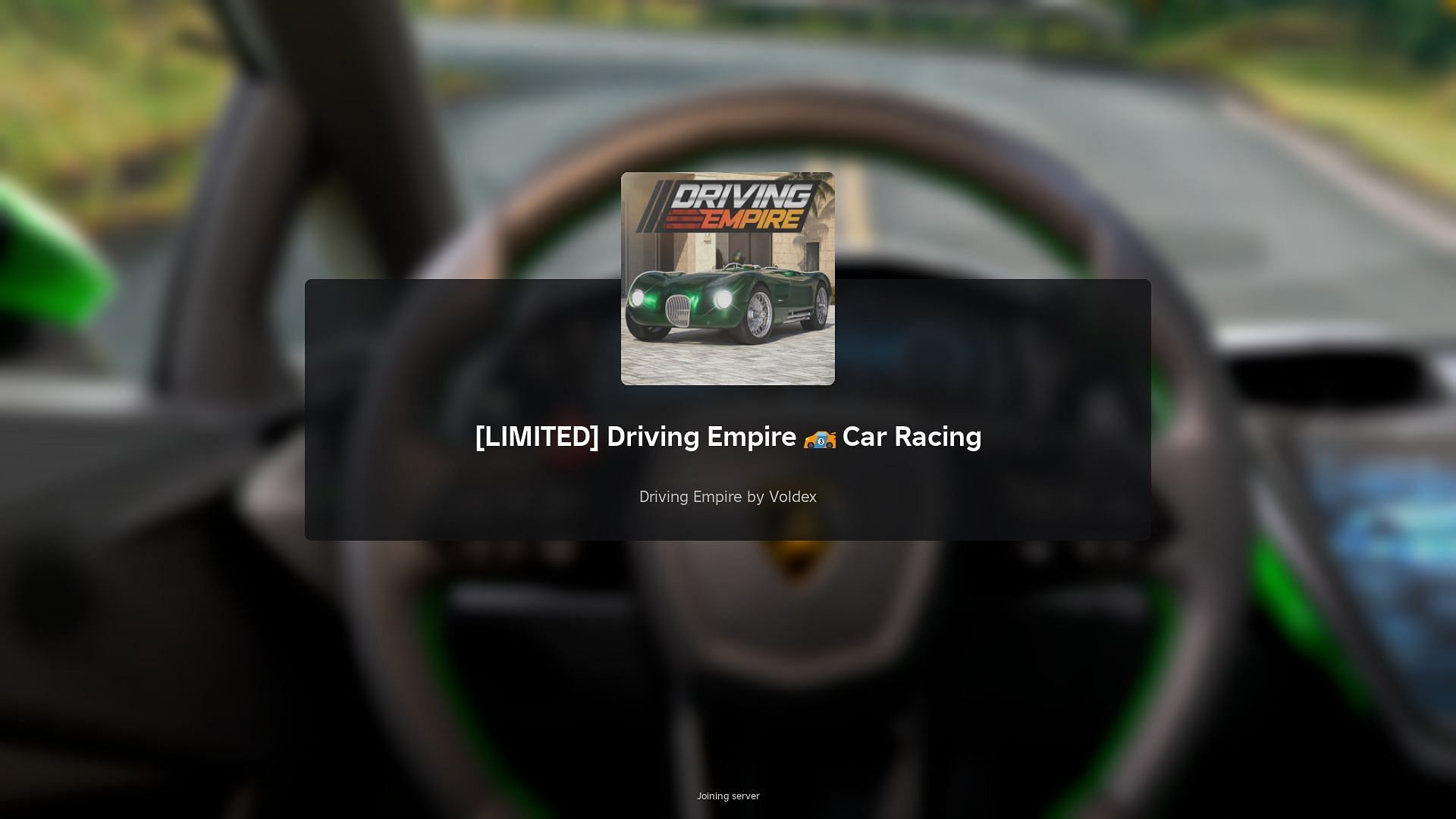 Roblox Driving Empire