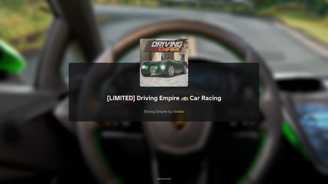 How to get the Limited: 1951 Jaguar C-Type in Driving Empire