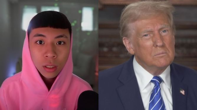 Taiwanese Twitch streamer Rayasianboy begs Donald Trump and Joe Biden for American visa