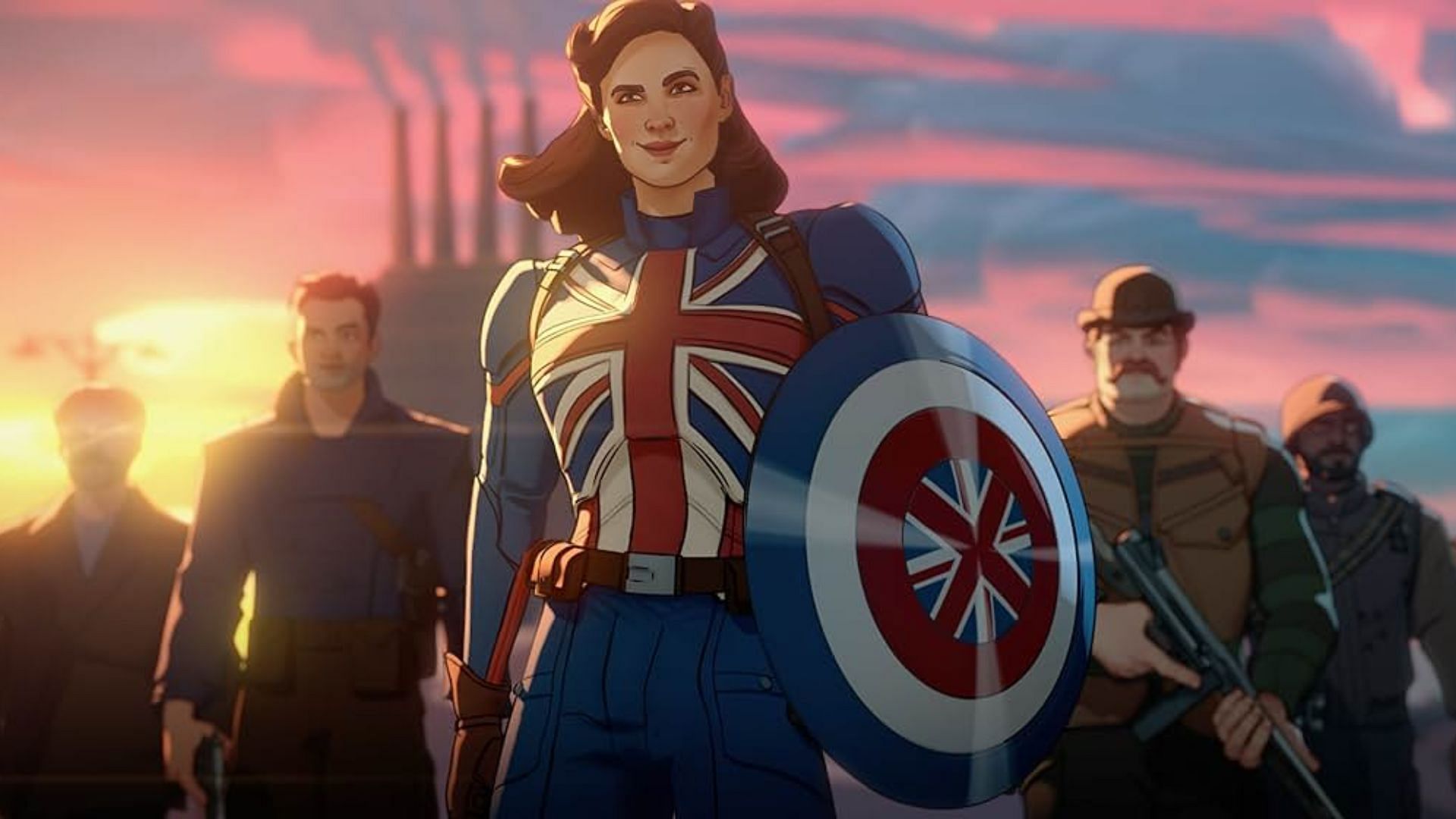 What If...? explored several ideas like Peggy Carter becoming Captain America (Image via Marvel Studios)