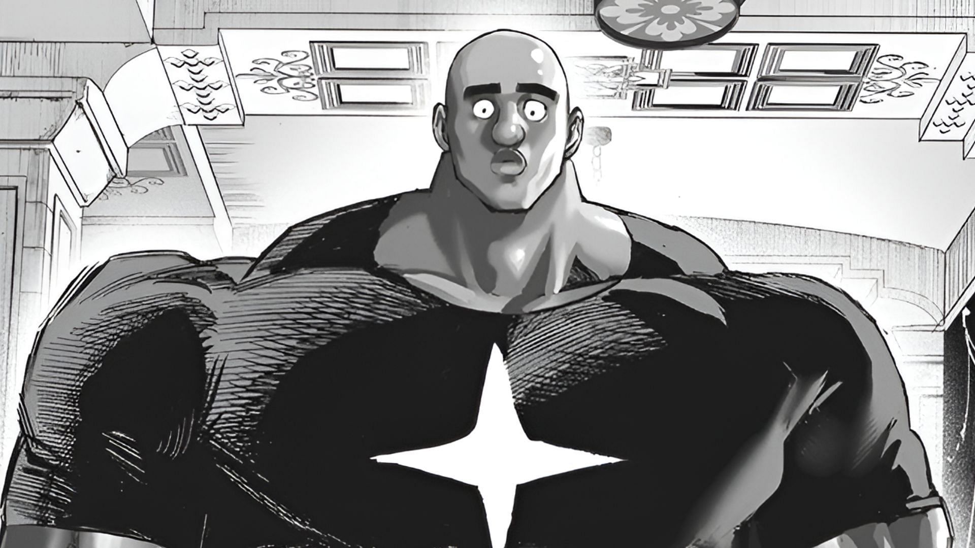 Superalloy Darkshine as seen in One Punch Man chapter 203 (Image via Shueisha)