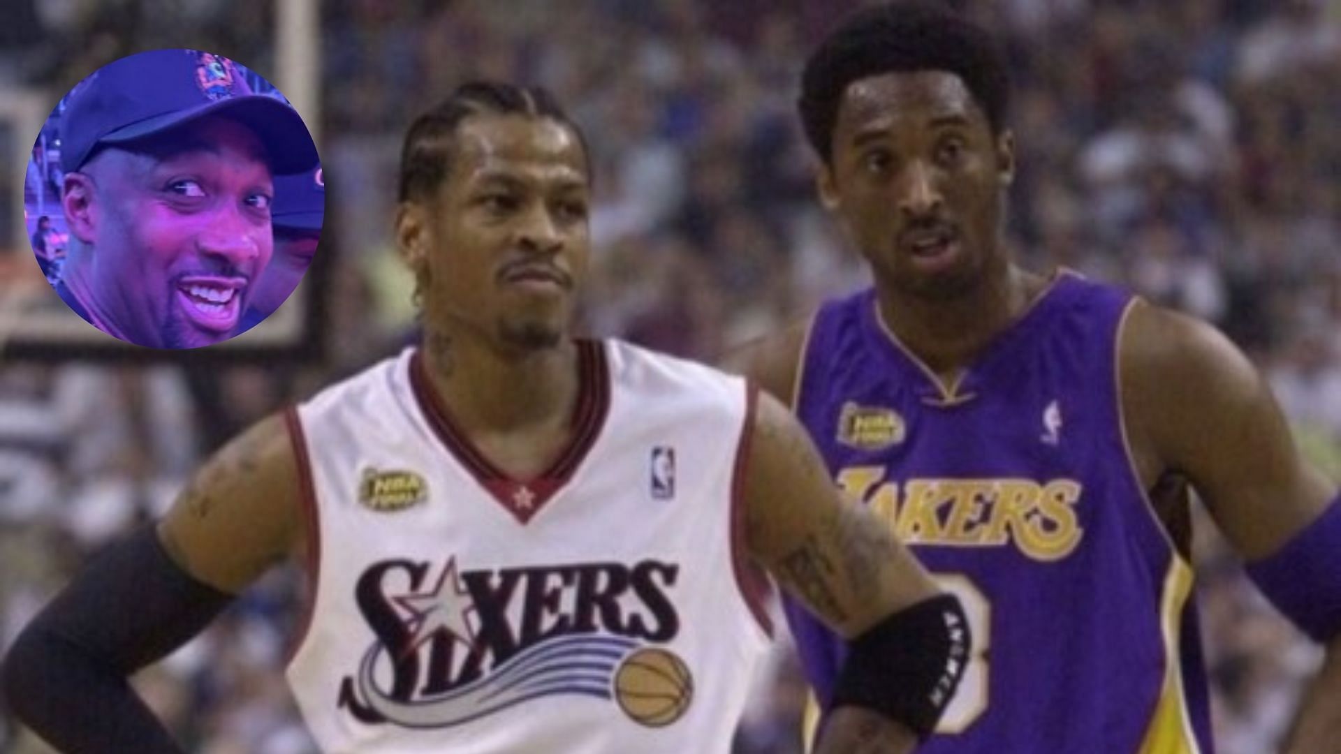 Gilbert Arenas says NBA legends Allen Iverson and Kobe Bryant exuded varying auras. (Photos from Allen Iverson and Gilbert Arenas