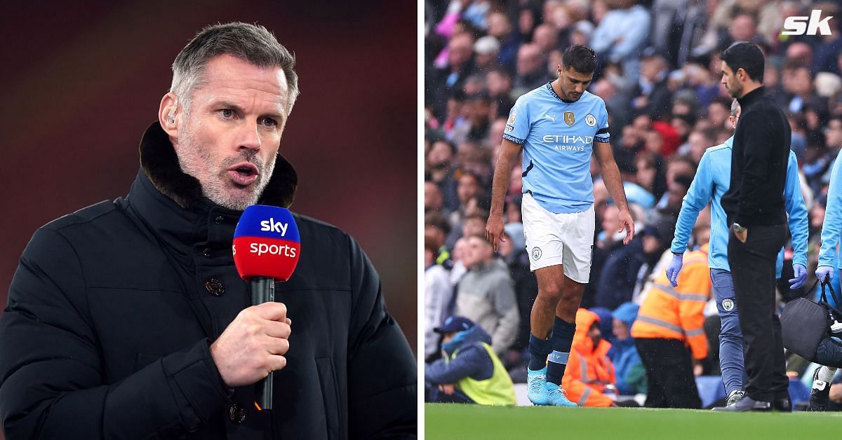 Jamie Carragher changes prediction about Premier League title race after injury to Manchester City star Rodri