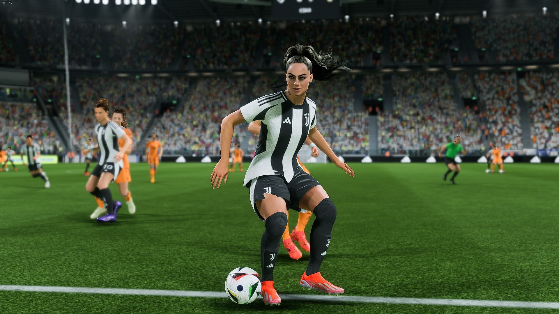 Discussing the best custom tactics for Juventus Women in EA FC 25 (Image via EA Sports)