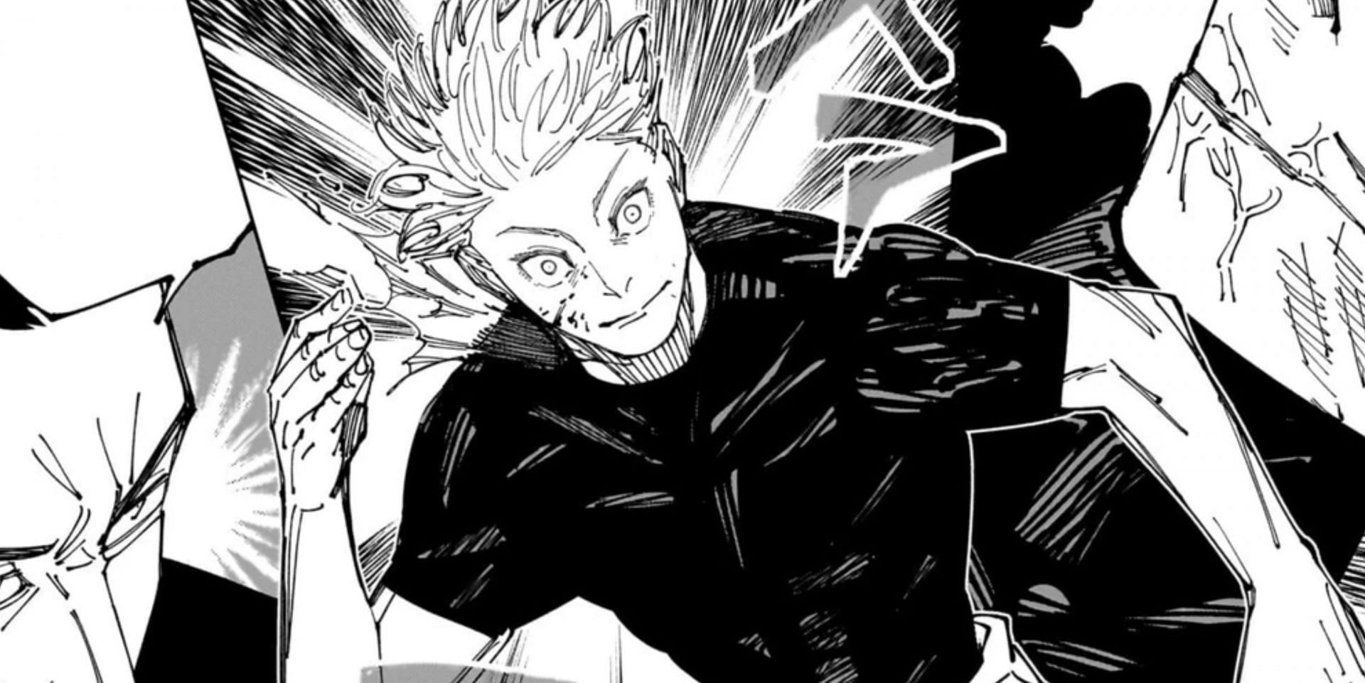 Satoru Gojo as seen in manga (Image via Shueisha)