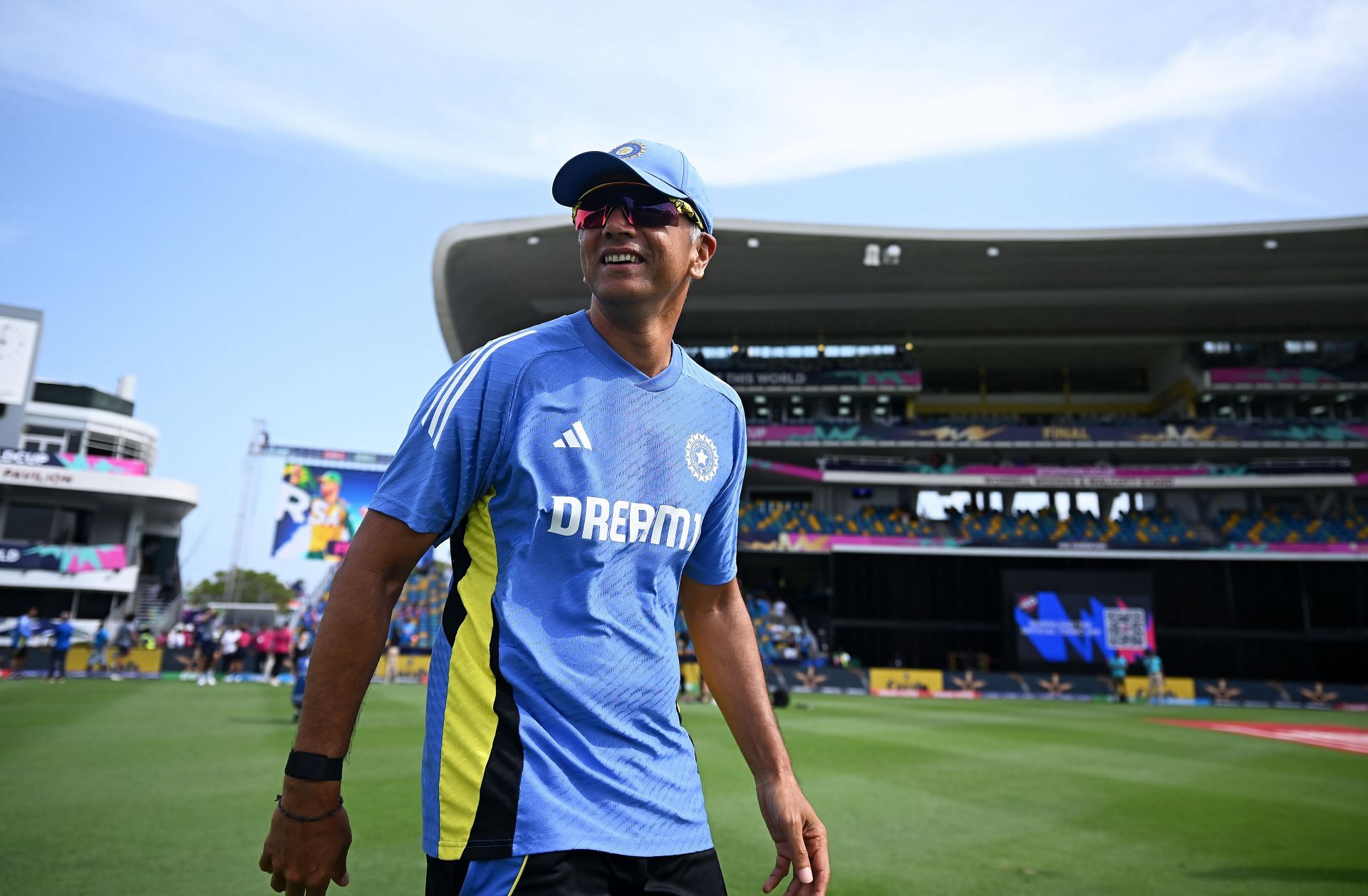 Rahul Dravid was Team India's head coach for the 2024 ICC Mens T20 World Cup (File image via Getty)