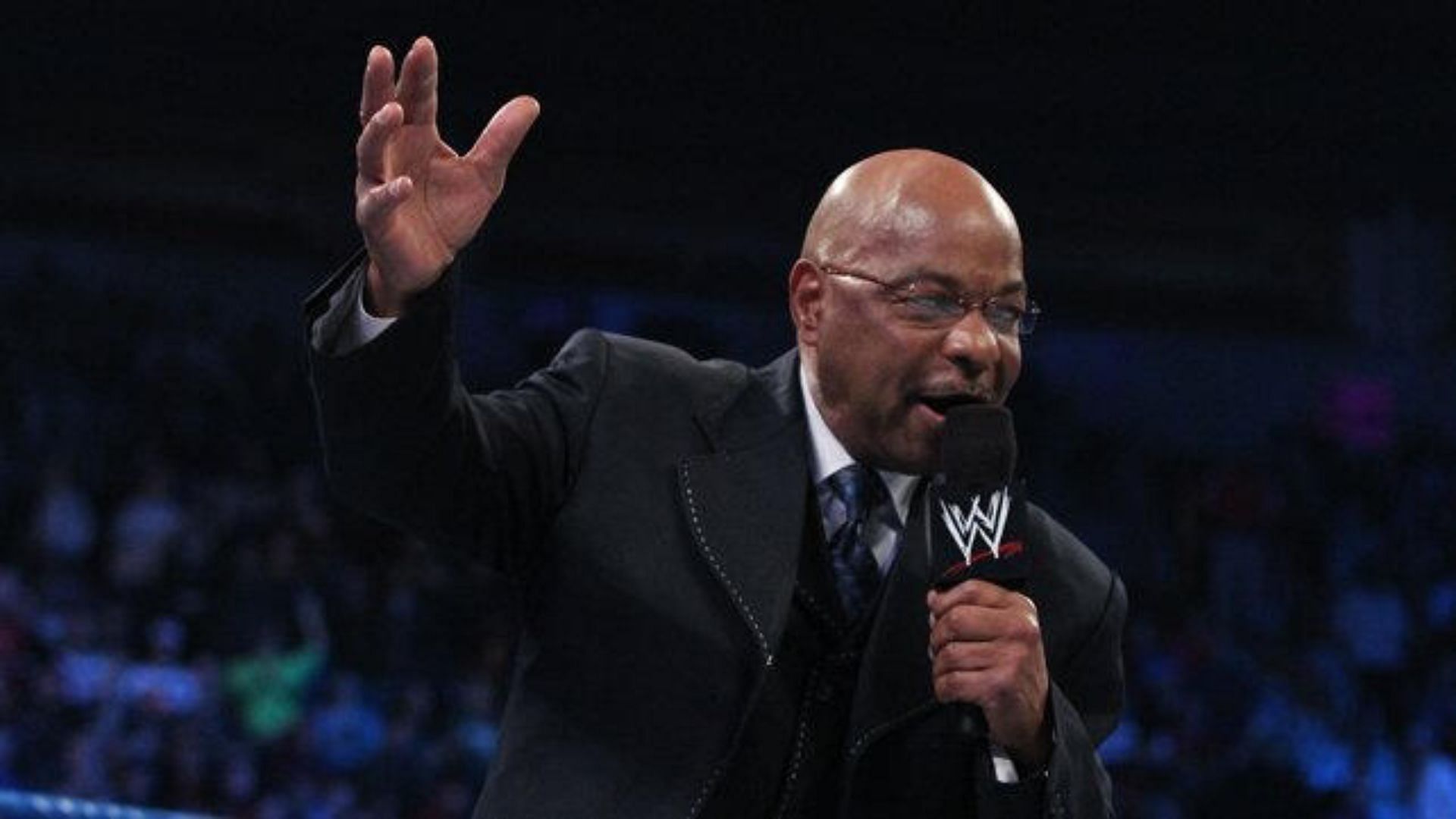 Former WWE General Manager Teddy Long [Image Credit: wwe.com]