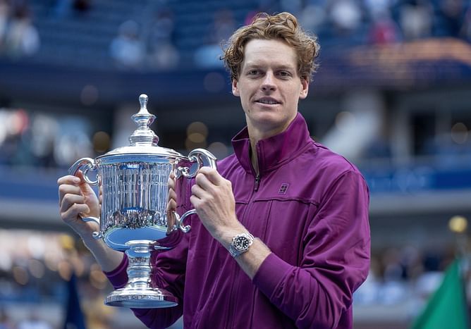 WATCH: Jannik Sinner returns home after winning US Open; delightfully interacts with kids during surprise soccer practice visit in Italy