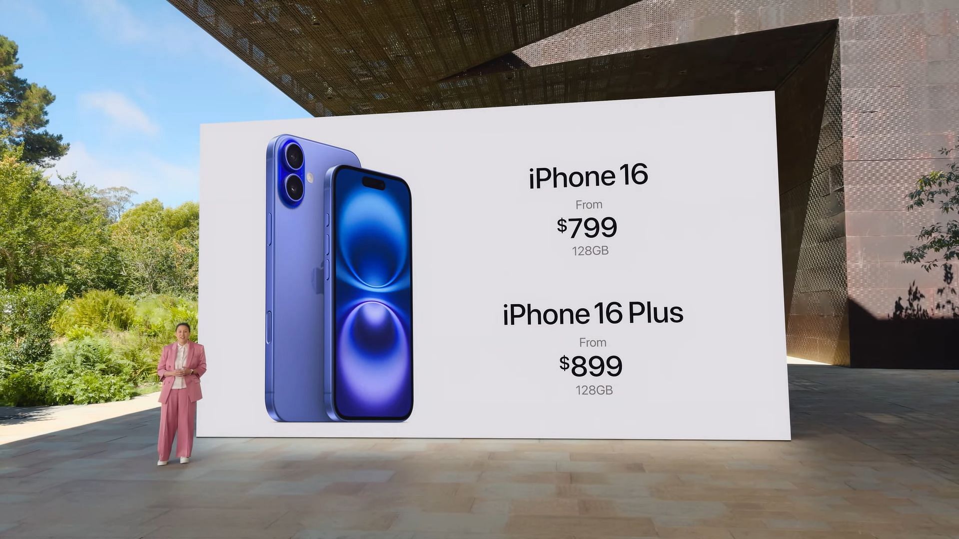 Prices of the new iPhone smartphones (Image via Apple)