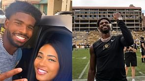 Deion Sanders' ex-wife Pilar Sanders expresses pride as son Shedeur Sanders completes 100 passing TDs: "So proud of you son"