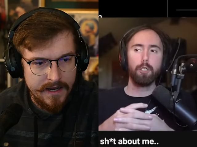 Pyromancer claims that posts targeted at Asmongold were made by his editor (Image via YouTube/Pyromancer and Asmongold)