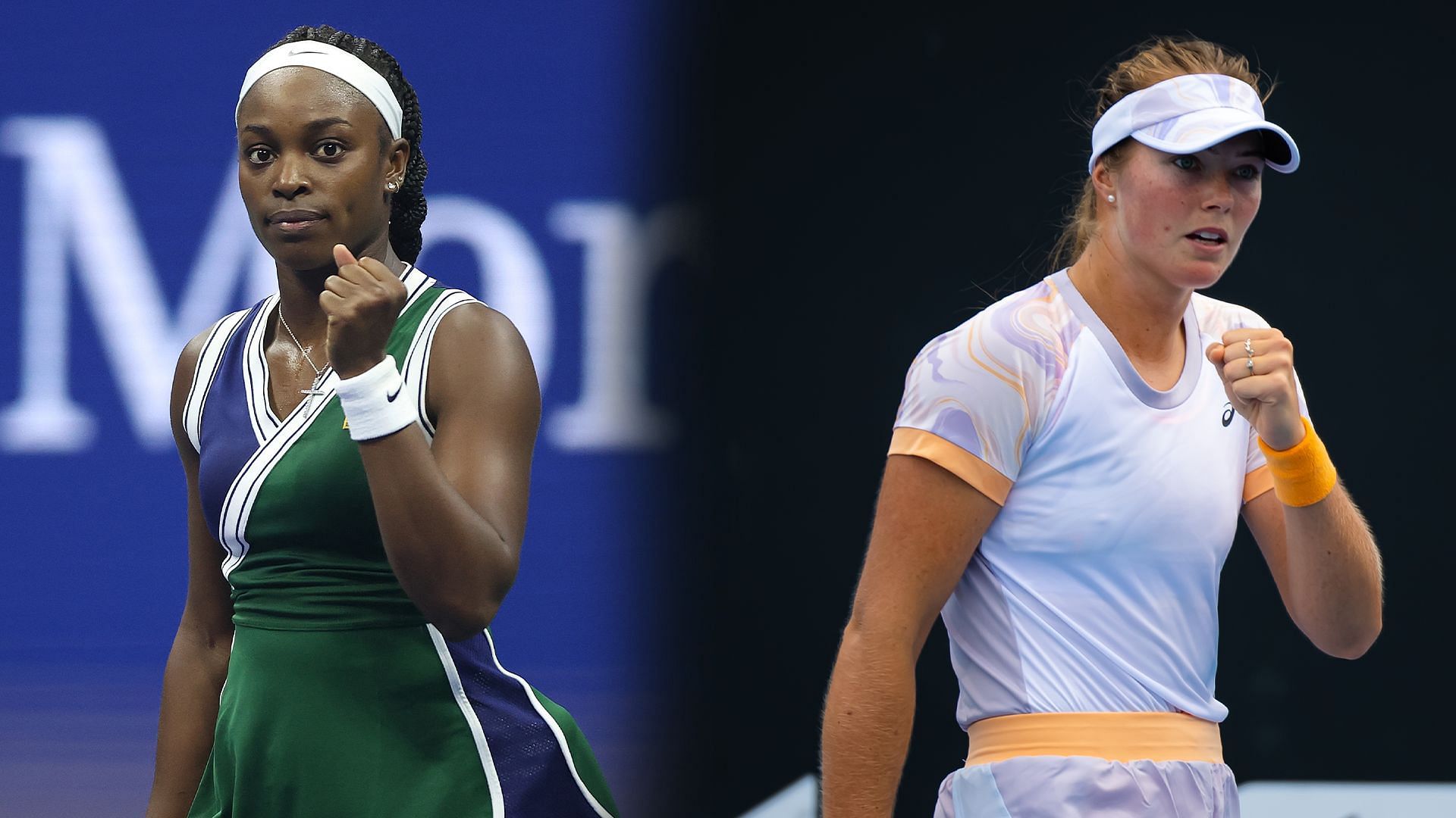 Sloane Stephens vs Olivia Gadecki at the Guadalajara Open 