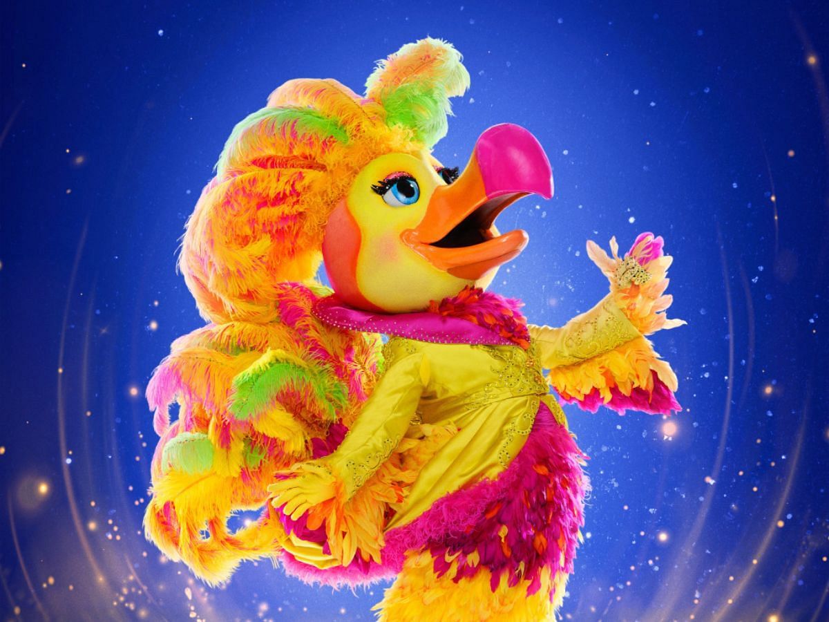 Showbird of The Masked Singer season 12 (Image via FOX)