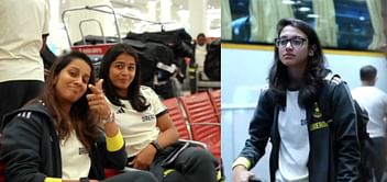 [Watch] Baahubali actor makes a special appearance in video on Indian team's arrival in Dubai for the 2024 Women's T20 World Cup