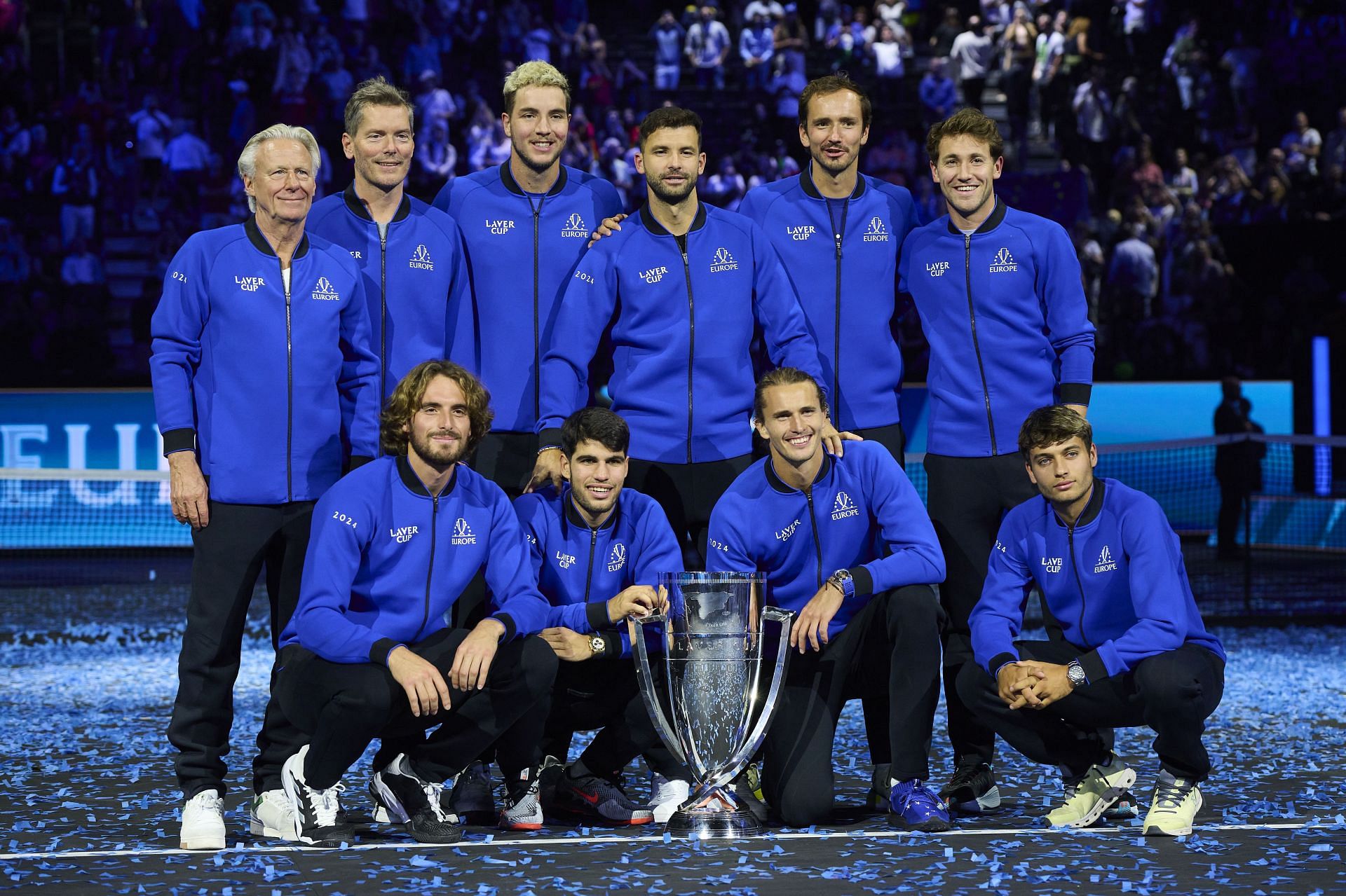 Team Europe at the Laver Cup 2024 in Berlin, germany  - Source: Getty