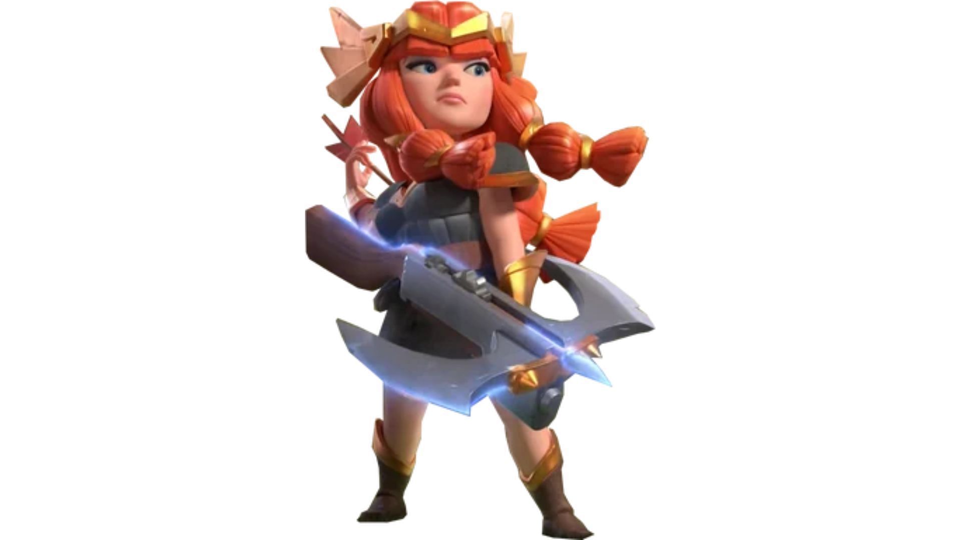 The Valkyrie Queen Skin (Image via Supercell)