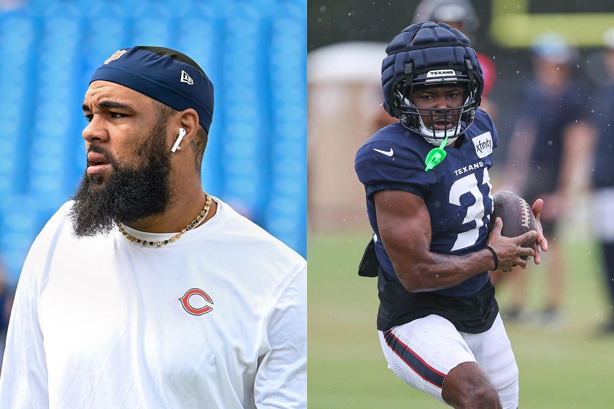 Bears vs. Texans injury report: Latest on Keenan Allen, Dameon Pierce and more for Week 2 SNF clash (Image Credits - IMAGN)