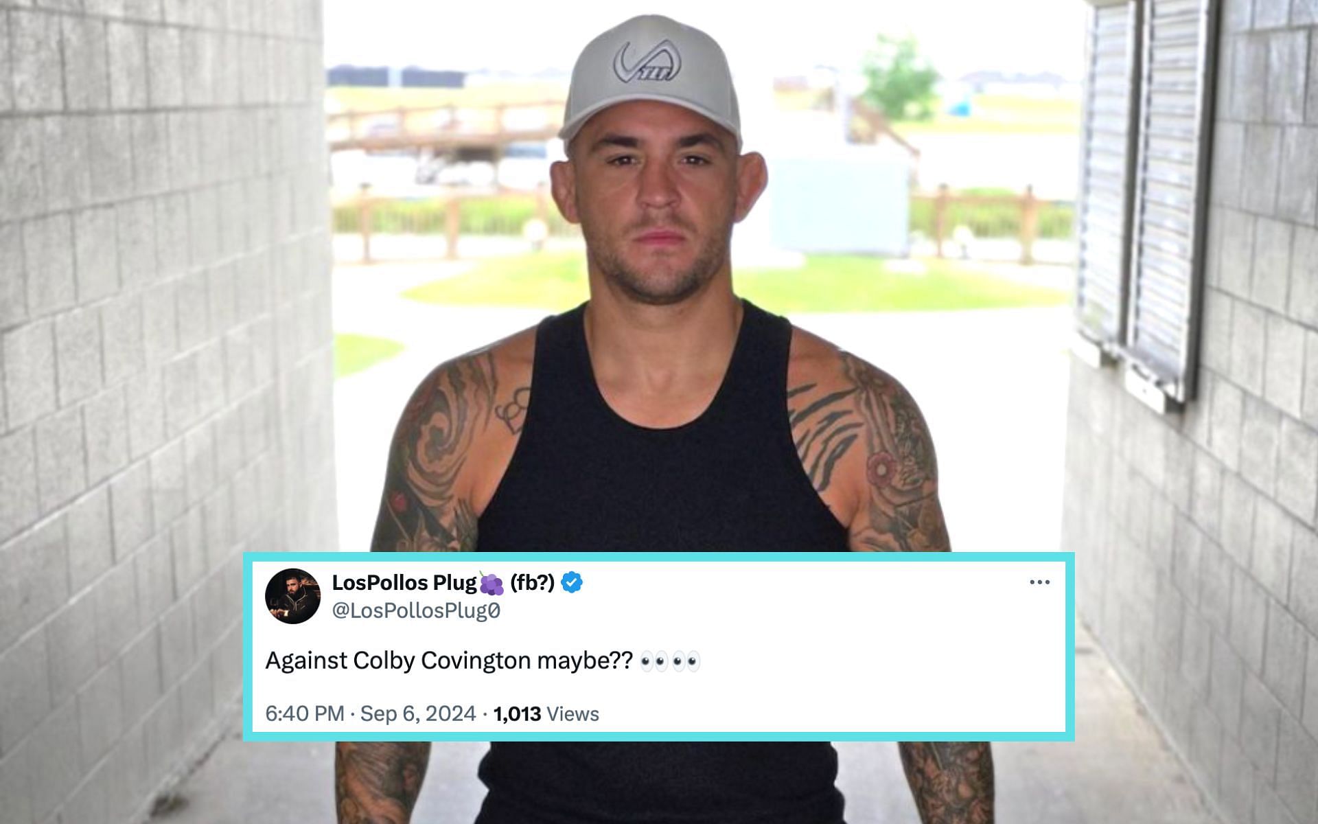 Dustin Poirier (pictured) further confirms he will fight once more in his career. [Image courtesy: @dustinpoirier on Instagram]