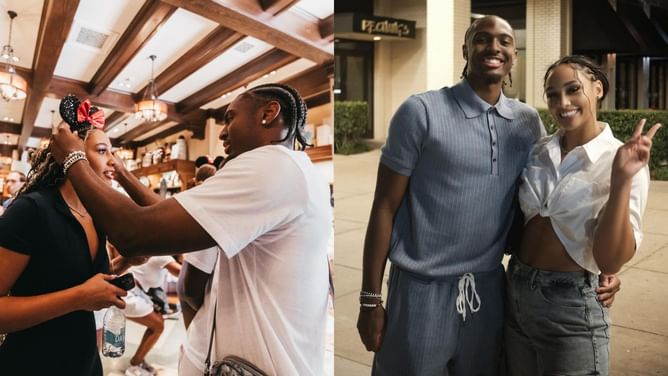 Tyrese Maxey gets love from Myra Gordon after posting 20-pic summer memories: "Us & Disney go together"
