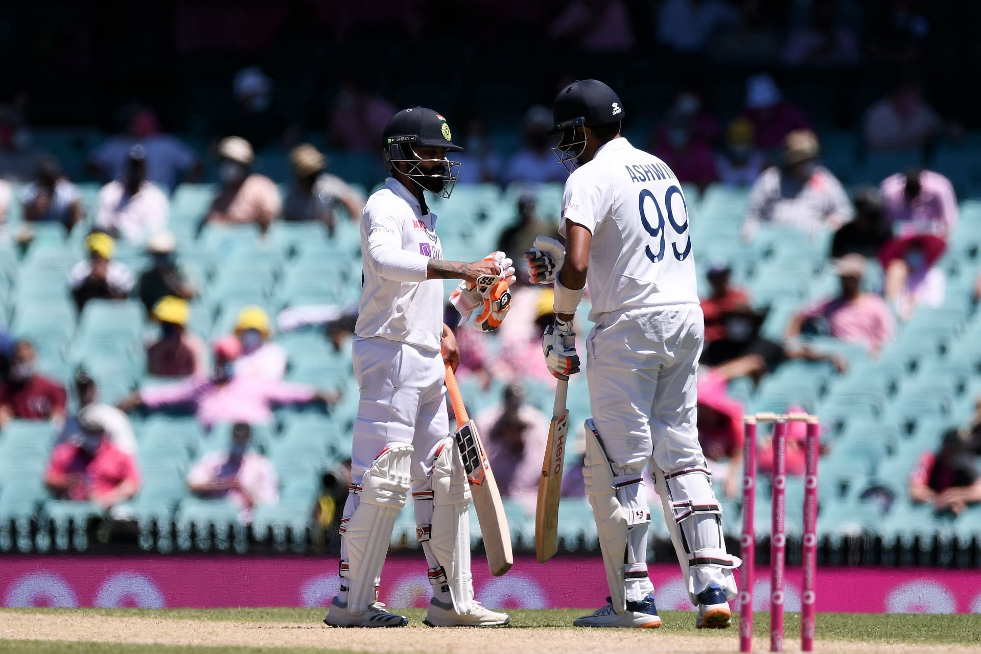 Ravindra Jadeja (left) and Ravichandran Ashwin can make crucial contributions with bat and ball. (Image Credits: Getty Images)